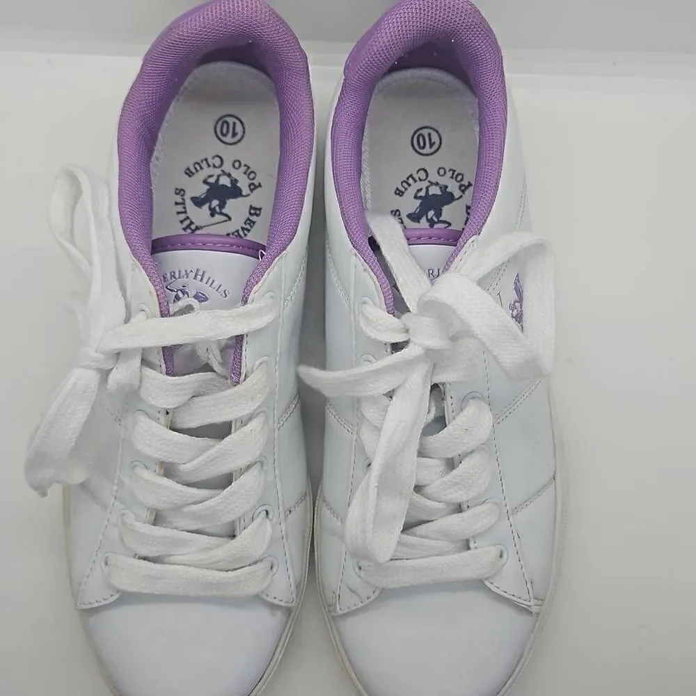 Beverly Hills Polo Club Purple Lace Up Sneaker Size 10